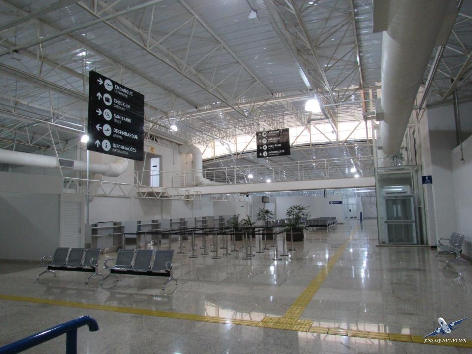 Foto 2 de 10 — Veja fotos do Aeroporto de Araraquara pronto após investimento de R$ 1,6 milhão